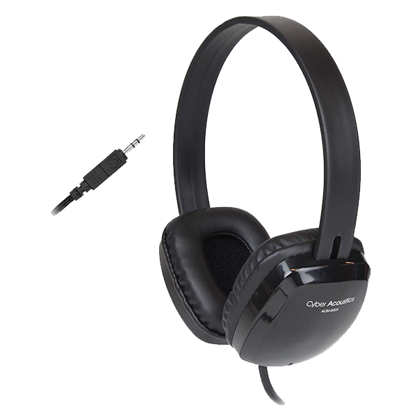 Cyber Acoustics - ACM-6004 - Stereo Headset - Black