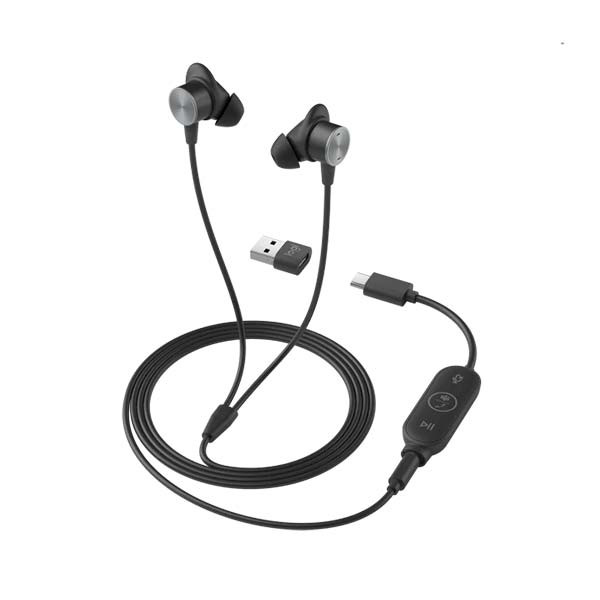 Logitech - Zone - 981-001012 - Wired Earbuds - UC