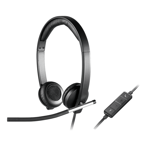 LOGITECH - H650E - 981000518 - STEREO WIRED HEADSET