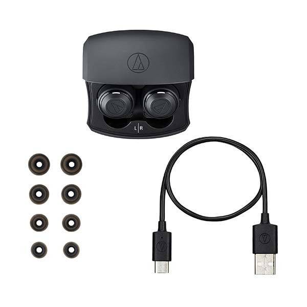 Audio-Technica - ATH-CKS50TW - Truly Wireless Headphones - Black