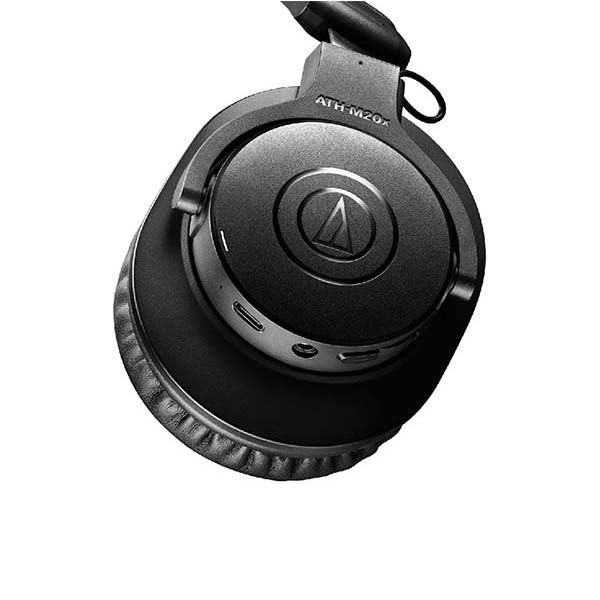 Audio-Technica - ATH-M20xBT - Wireless Over-Ear Headphones - Black