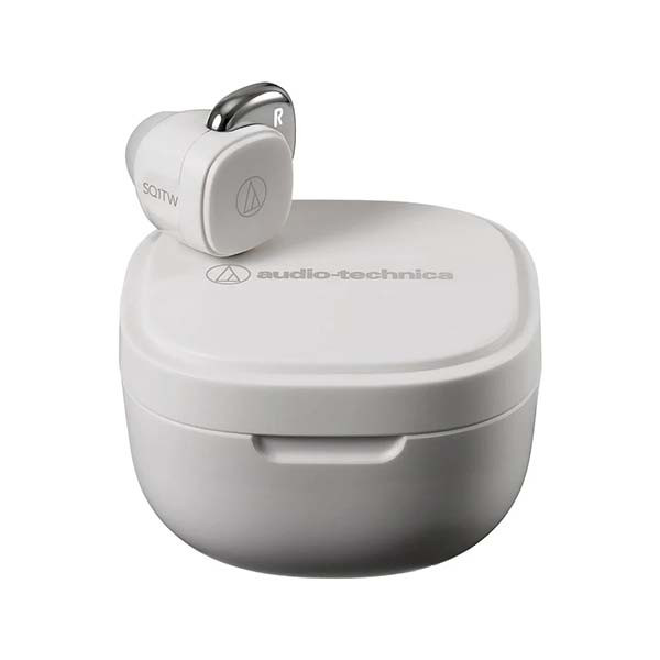 Audio-Technica - ATH-SQ1TWWH - Truly Wireless Earbuds - White