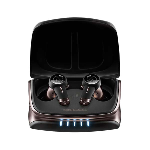 Audio-Technica - ATH-TWX9 - Noise-Canceling Truly Wireless In-Ear Headphones - Black