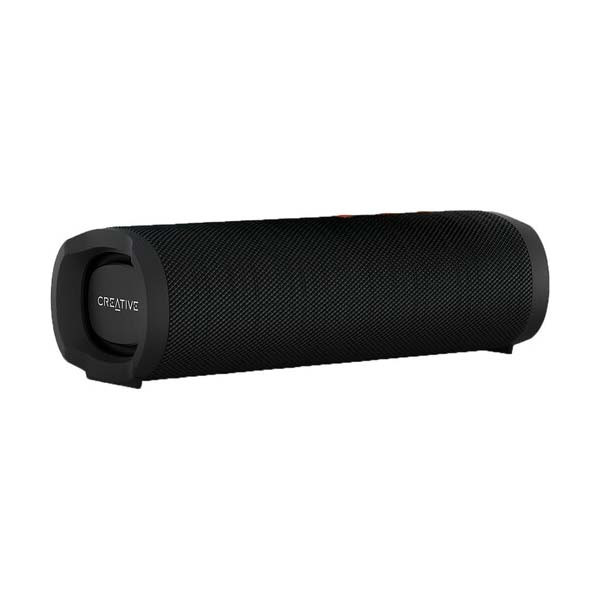 Creative Labs - MUVO Go - 51MF8405AA000 - Waterproof Bluetooth Speaker - Black