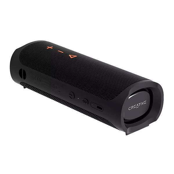 Creative Labs - MUVO Go - 51MF8405AA000 - Waterproof Bluetooth Speaker - Black