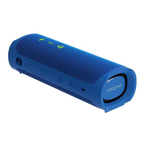Creative Labs - MUVO Go - 51MF8405AA001 - Waterproof Bluetooth Speaker - Blue