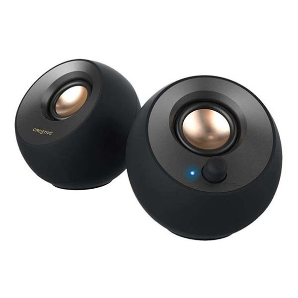 Creative Labs - Pebble - 51MF1680AA000 - USB Desktop Speakers - Black