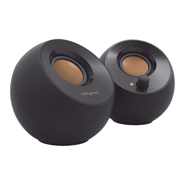 Creative Labs - Pebble - 51MF1680AA000 - USB Desktop Speakers - Black