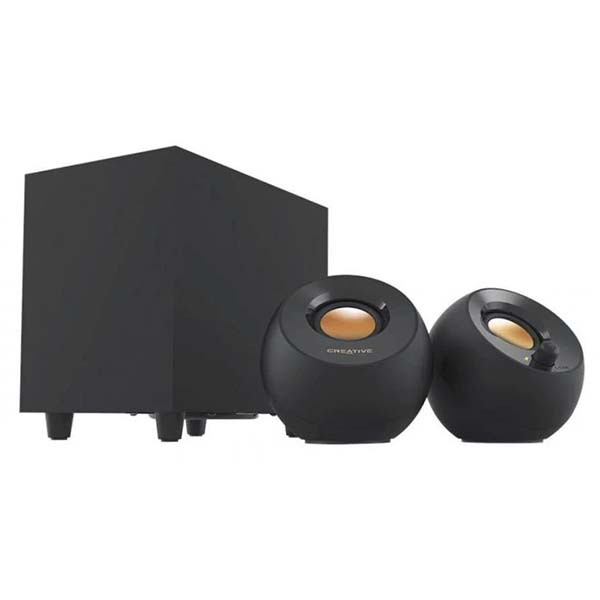 Creative Labs - Pebble Plus - 51MF0480AA000 - 2.1-Channel Desktop Speakers with Subwoofer
