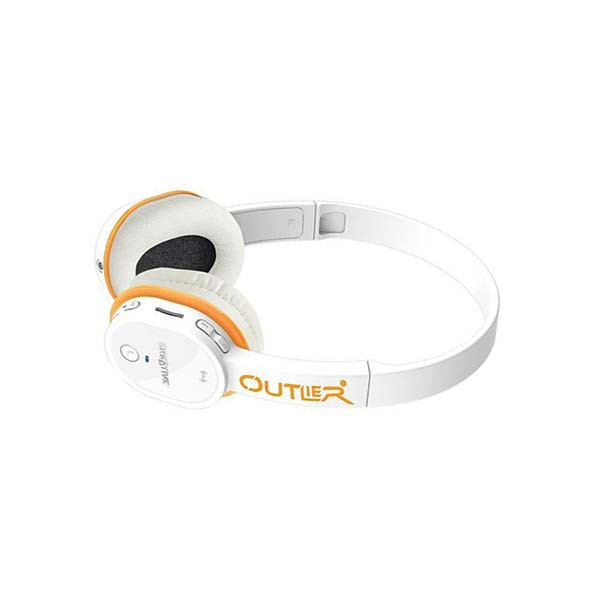 Creative - Outlier - Wireless Headphones with Integrated MP3 Player - White