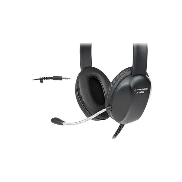 Cyber Acoustics - AC-4000 - Stereo Headset with Microphone
