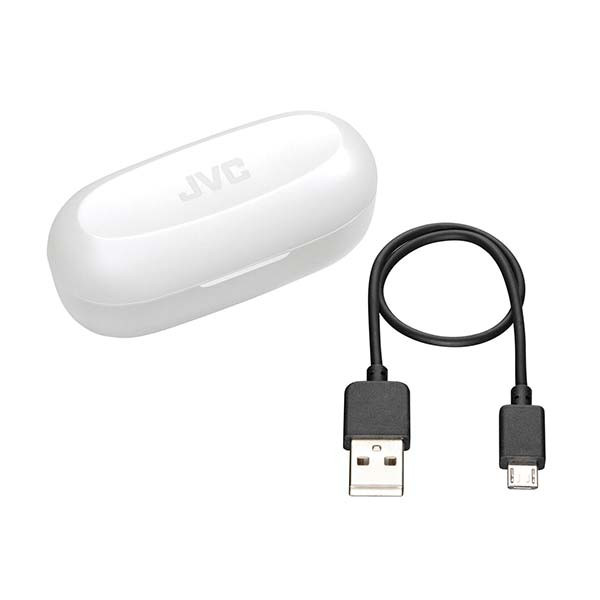 JVC - HA-A8T - In-Ear True Wireless Stereo Bluetooth® Earbuds - White