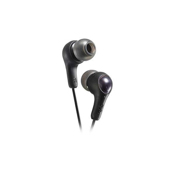 JVC - HA-FX7B - Gumy Plus In-Ear Headphones - Black