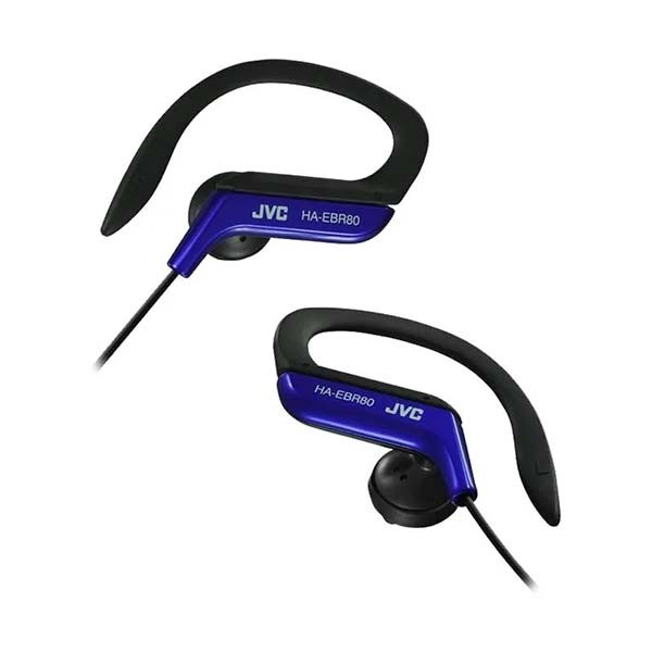 JVC - HAEBR80 - In-Ear Sports Headphones with Microphone & Remote - Blue
