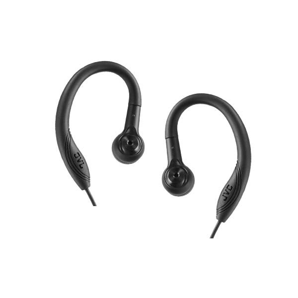 JVC - HAEC10B - Sports Ear-Clip Earbuds