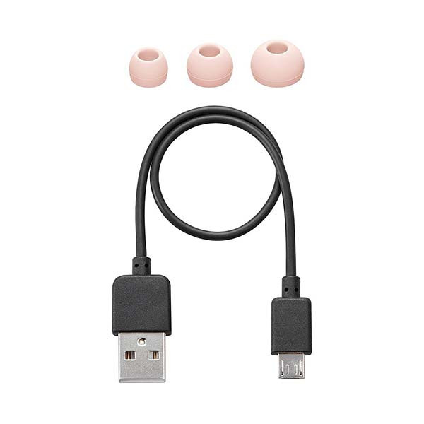 JVC - HAFX22WP - Air Cushion Bluetooth Wireless Headphones - Pink