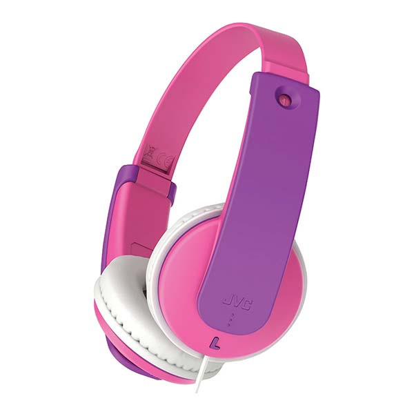 JVC - HAKD7P - Kids Over-Ear Headphones - Pink
