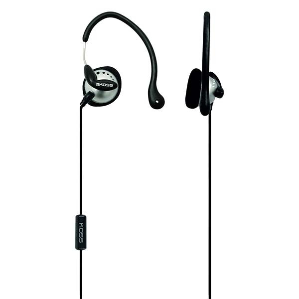 Koss - KSC22i - Ultra-Lightweight Sport Ear-Clip Headphones - Black