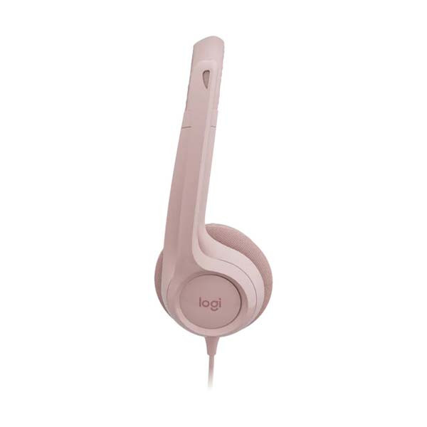 Logitech - H390 - 981-001280 - USB Corded Headset - Rose