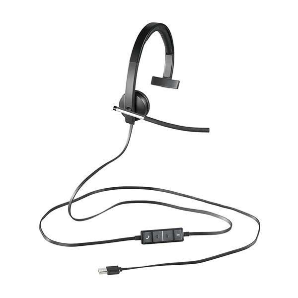 Logitech - H650e - 981-000513 - Mono Wired Headset