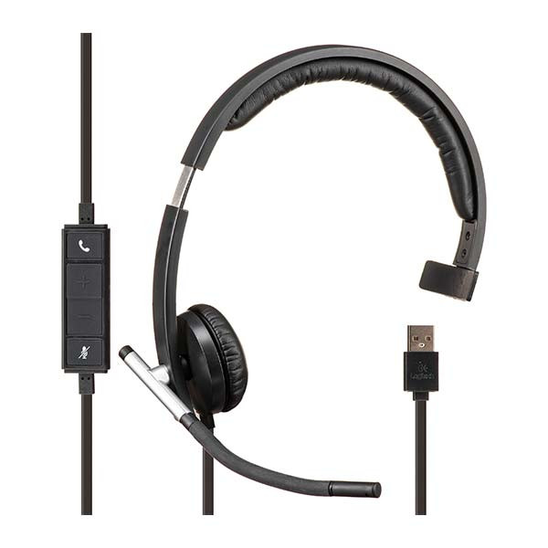Logitech - H650e - 981-000513 - Mono Wired Headset