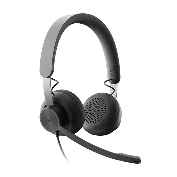 Logitech - Zone - 981-000871 - Microsoft Teams - Wired On-Ear Headset