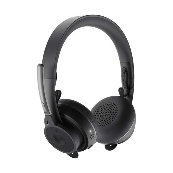 Logitech - Zone Wireless Plus - 981-000918 - Noise-Canceling On-Ear Headset (UC)