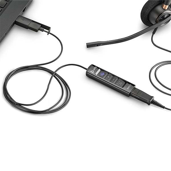 Plantronics - 218268-01 - DA85-M Teams USB-A/USB-C Digital Adapter