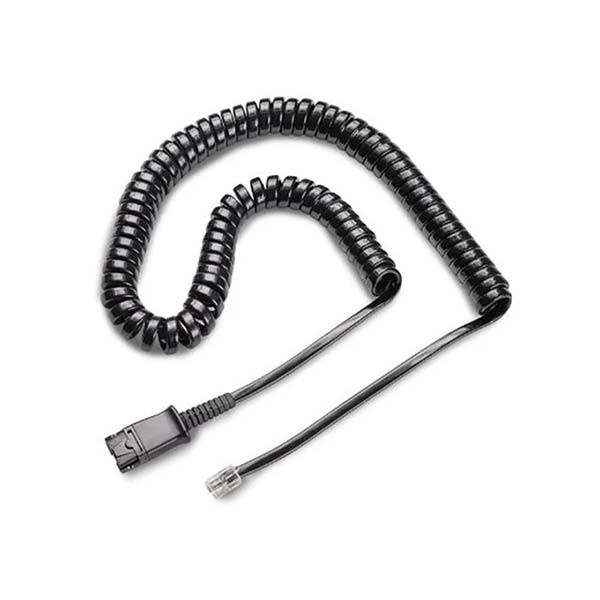 Plantronics - 40702-01 - 10ft QD to Male Modular Connector Cable Assembly