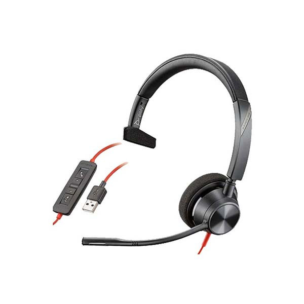 Plantronics - Blackwire 3310 - 213928-101 - USB-A - Corded UC Headset