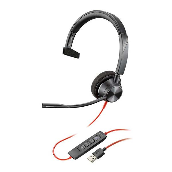 Plantronics - Blackwire 3310 - 213928-101 - USB-A - Corded UC Headset