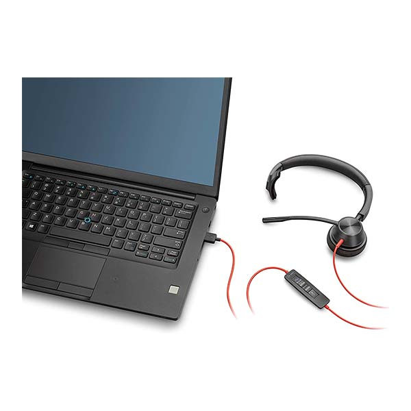 Plantronics - Blackwire 3315 - 213936-01 - USB-A - Corded UC Headset