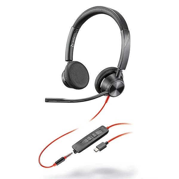 Plantronics - Blackwire 3325 - 213939-101 - USB-C - Corded UC Headset