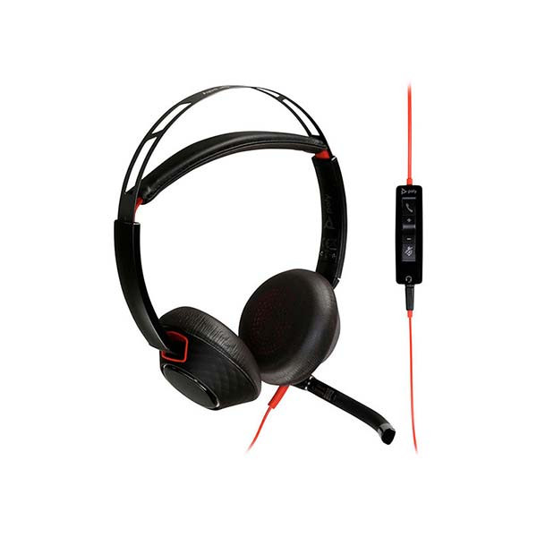 Plantronics - Blackwire 5220 - 207576-03 - Corded USB Headset