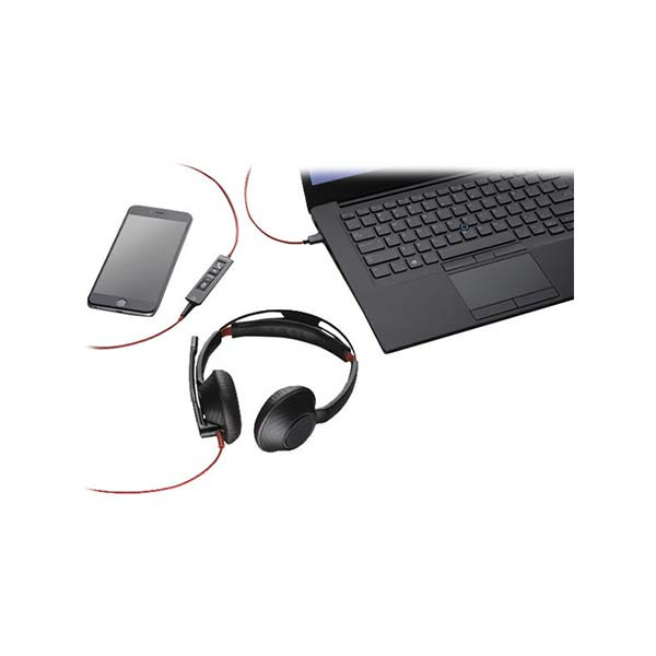 Plantronics - Blackwire 5220 - 207576-03 - Corded USB Headset