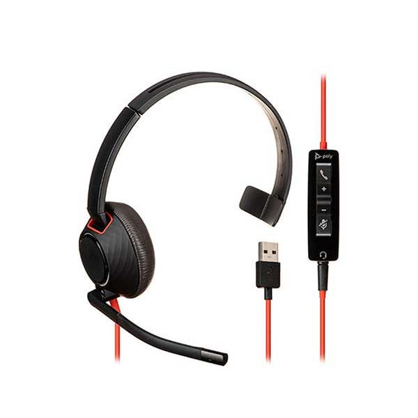 Plantronics - Blackwire C5210 - 207577-03 - USB Type-A Headset, Bulk WW