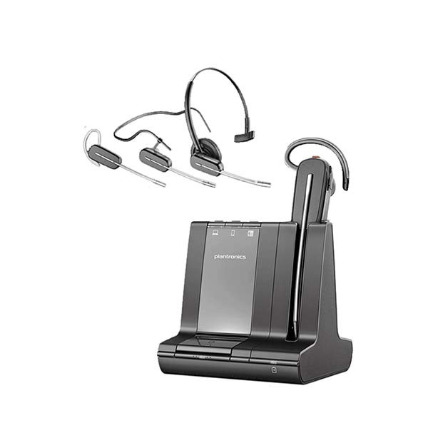 Plantronics - Savi 8240-M - 211819-01 - Wireless Office - USB-A DECT Convertible Headset 