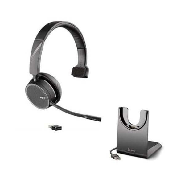 Plantronics - Voyager 4210 UC - 212740-01 - USB-A Bluetooth Headset with Charge Stand