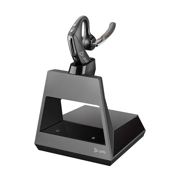 Plantronics - Voyager 5200-M - 214004-01 - USB-A - 2-Way Teams Office Bluetooth Headset System