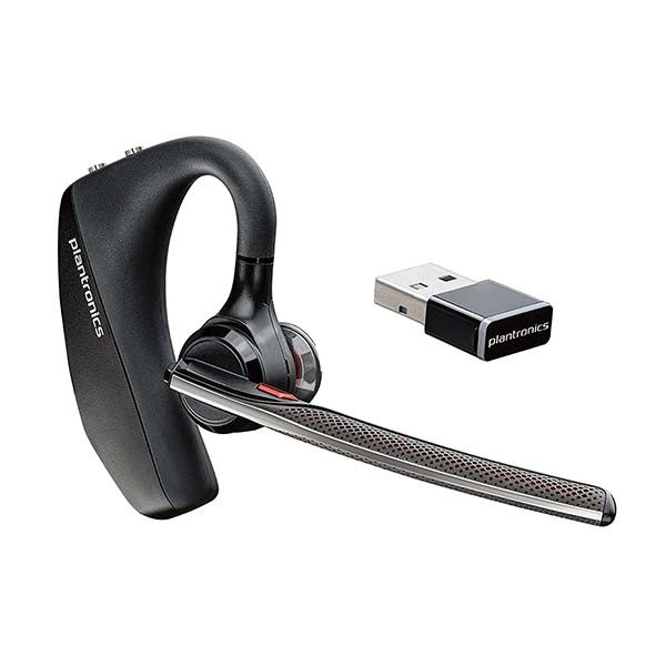 Plantronics - Voyager 5200 - 212732-01 - USB-A - 2-Way Office Bluetooth Headset System