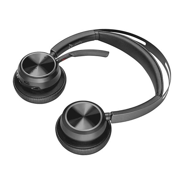 Plantronics - Voyager Focus 2 - M - 213727-02 - USB-A Bluetooth Headset with Stand
