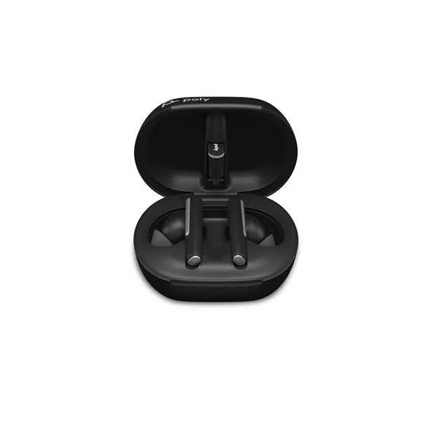 Plantronics - Voyager Free 60 UC - 220756-02 - USB-C - True Wireless Earbuds - Black