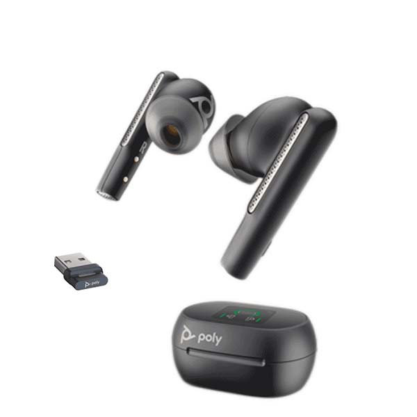 Plantronics - Voyager Free 60 UC - 220757-01 - USB-A - MS-Teams - True Wireless Earbuds - Black