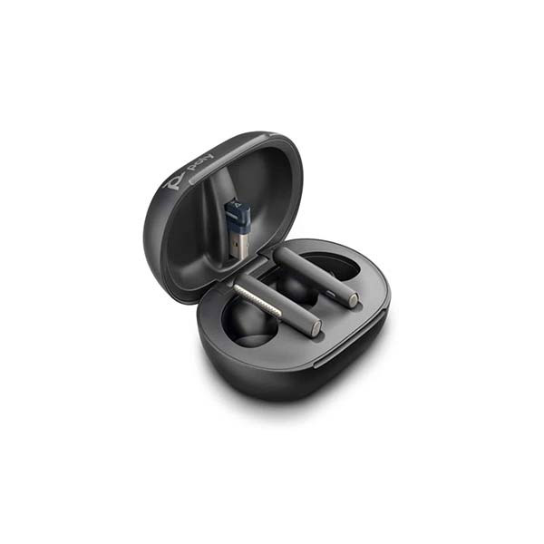 Plantronics - Voyager Free 60 UC - 220757-01 - USB-A - MS-Teams - True Wireless Earbuds - Black