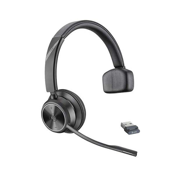 Plantronics - Voyager 4310 UC - 218471-01 - USB-A Bluetooth Office Headset with Stand