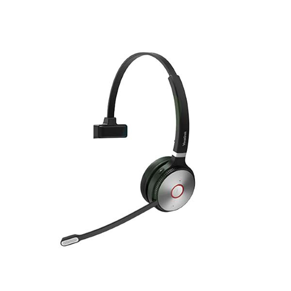 Yealink - WH66 - UC Mono DECT - Bluetooth Wireless Headset - Black