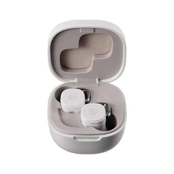 Audio-Technica - ATH-SQ1TWWH - Truly Wireless Earbuds - White