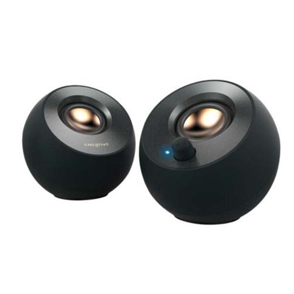 Creative Labs - Pebble - 51MF1680AA000 - USB Desktop Speakers - Black