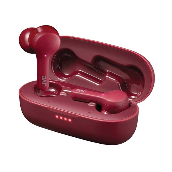 JVC - HA-A8T - In-Ear True Wireless Stereo Bluetooth® Earbuds - Red