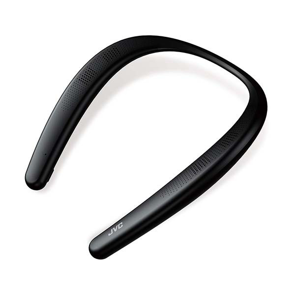 JVC - SP-A7WTB - Wearable Bluetooth Wireless Speaker - Black
